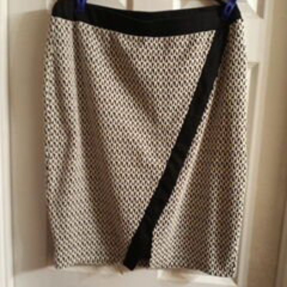 Indigo poppy Skirt plus size 18